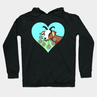 Goat Lover Valentine Hoodie